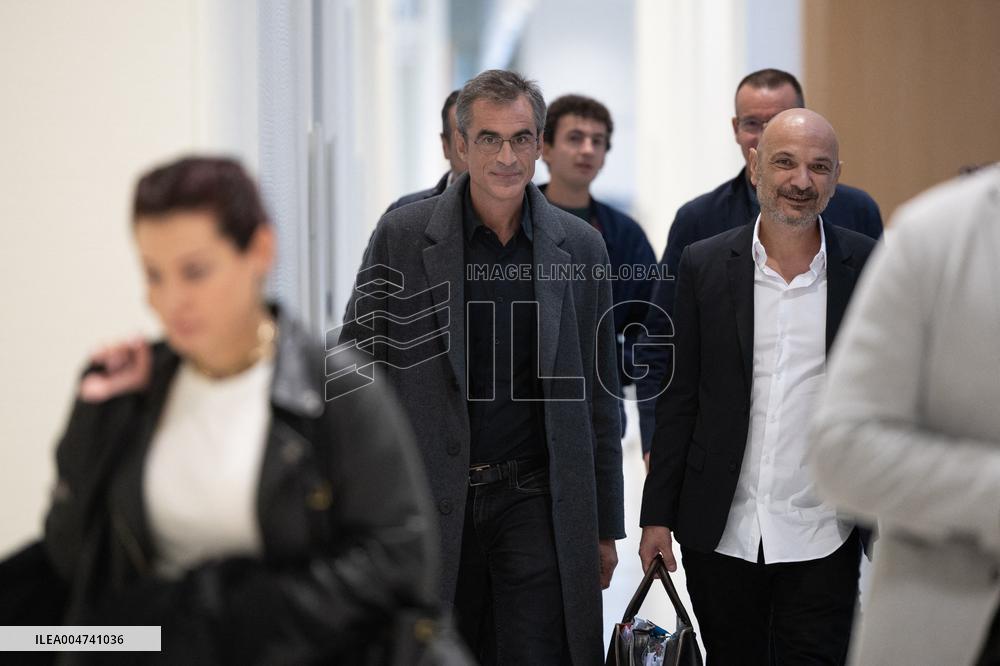 Raphael Enthoven trial for public insult against LFI - Paris