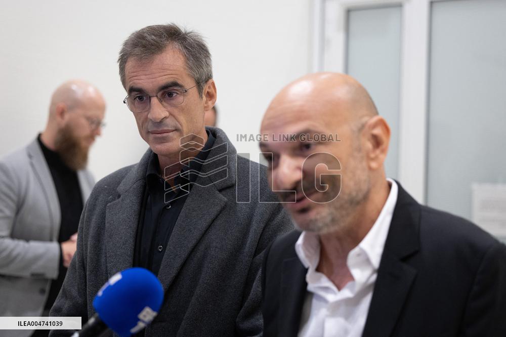 Raphael Enthoven trial for public insult against LFI - Paris