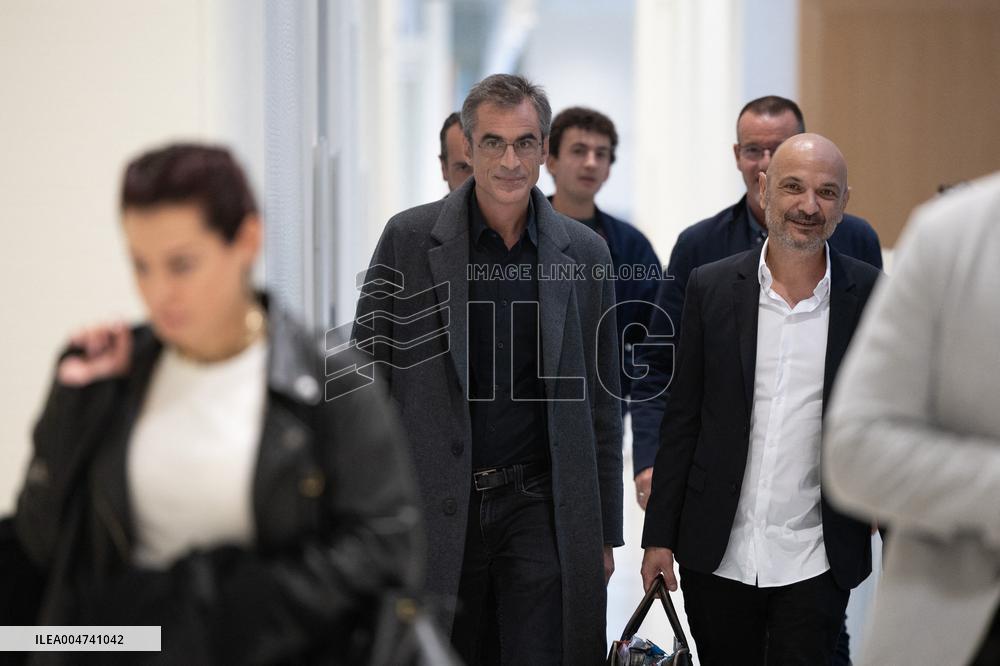 Raphael Enthoven trial for public insult against LFI - Paris