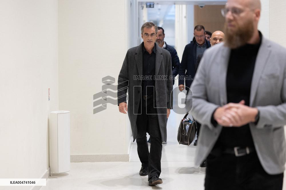 Raphael Enthoven trial for public insult against LFI - Paris