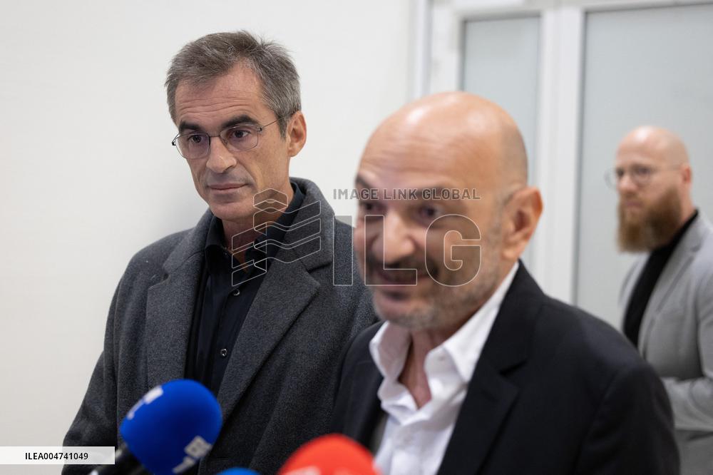 Raphael Enthoven trial for public insult against LFI - Paris