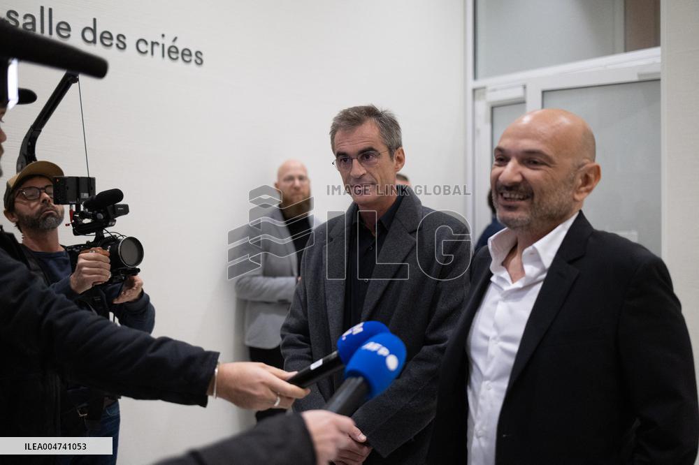 Raphael Enthoven trial for public insult against LFI - Paris
