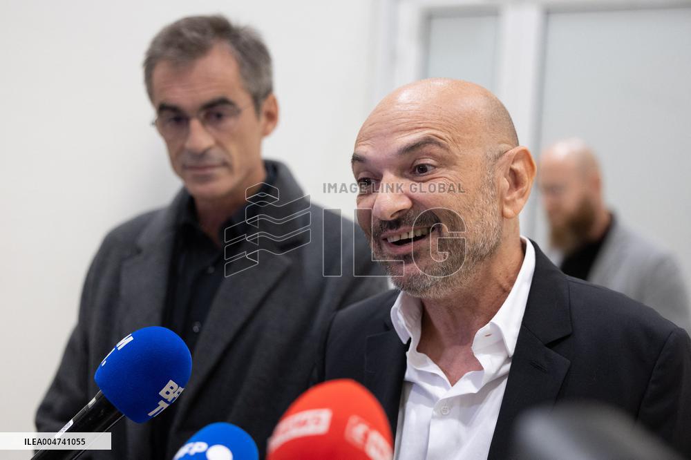 Raphael Enthoven trial for public insult against LFI - Paris