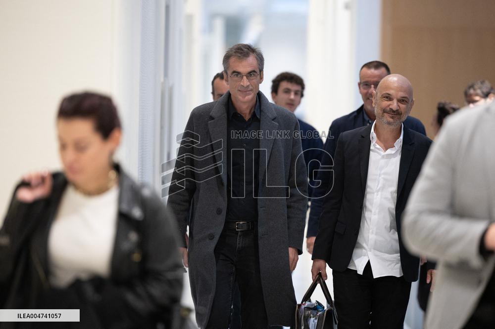 Raphael Enthoven trial for public insult against LFI - Paris
