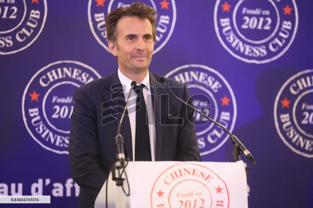 Exclusive - Chinese Business Club Lunch - Paris