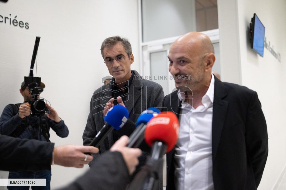 Raphael Enthoven trial for public insult against LFI - Paris