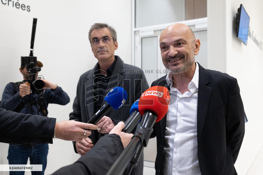 Raphael Enthoven trial for public insult against LFI - Paris
