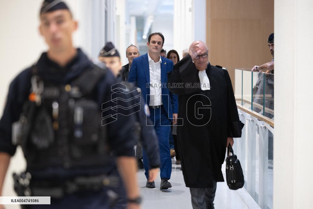 Raphael Enthoven trial for public insult against LFI - Paris