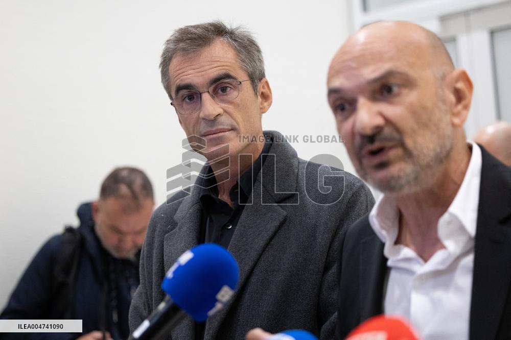 Raphael Enthoven trial for public insult against LFI - Paris