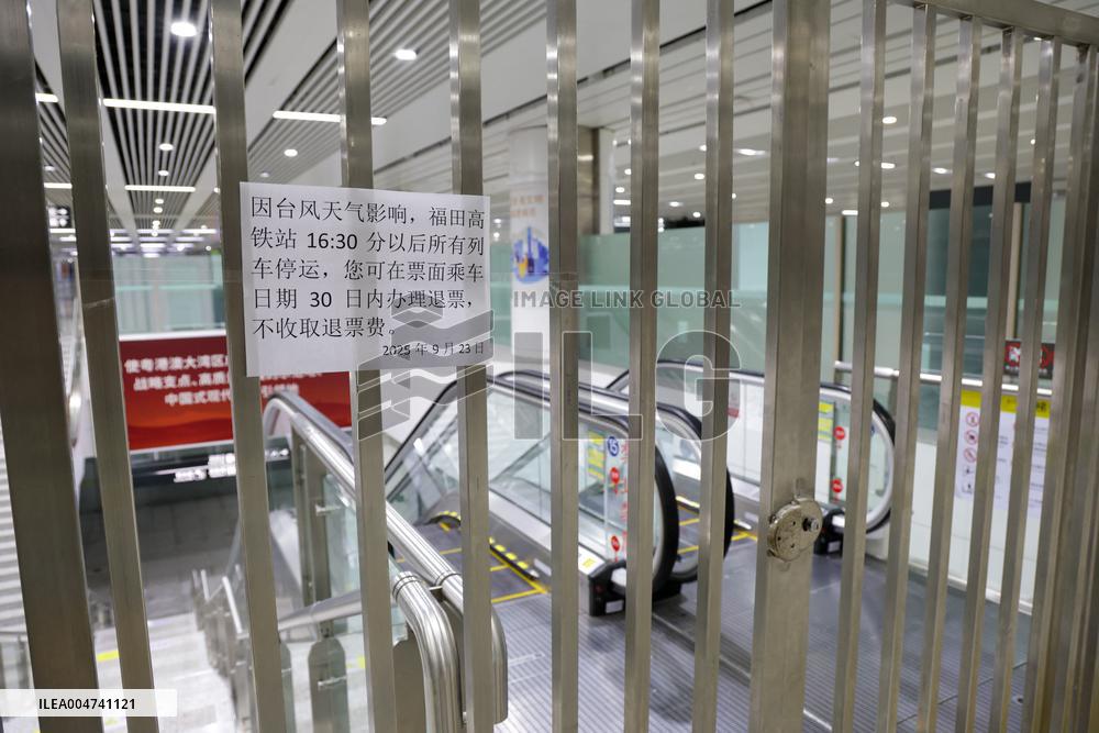 Southern China Prepares for Typhoon Ragasa