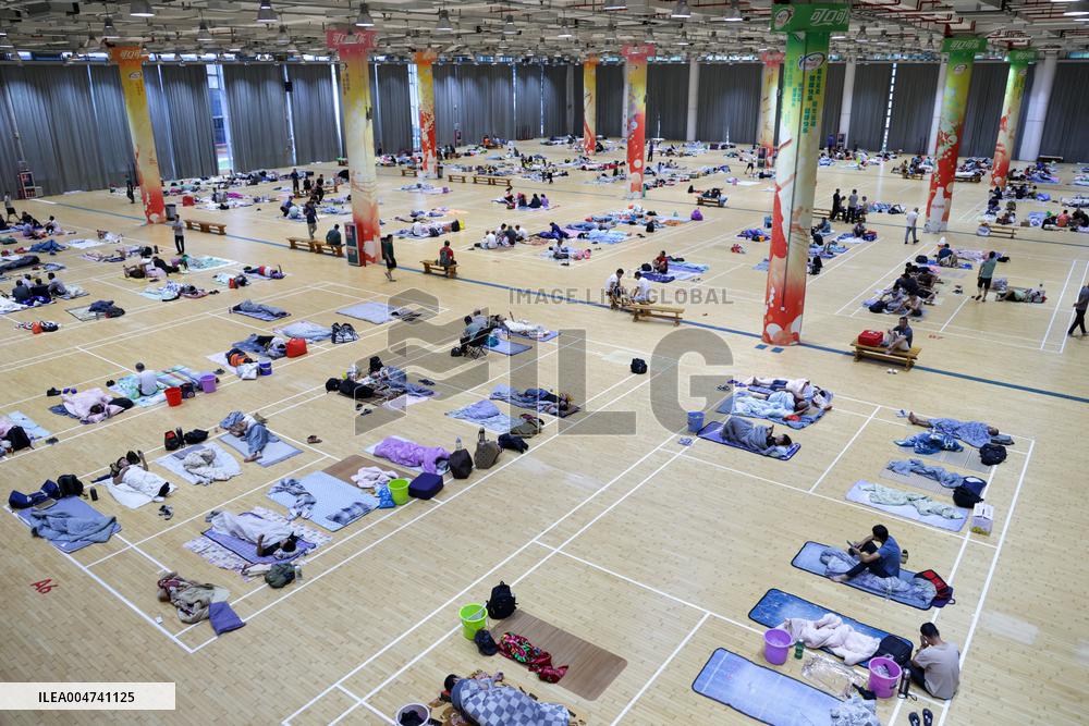 Southern China Prepares for Typhoon Ragasa