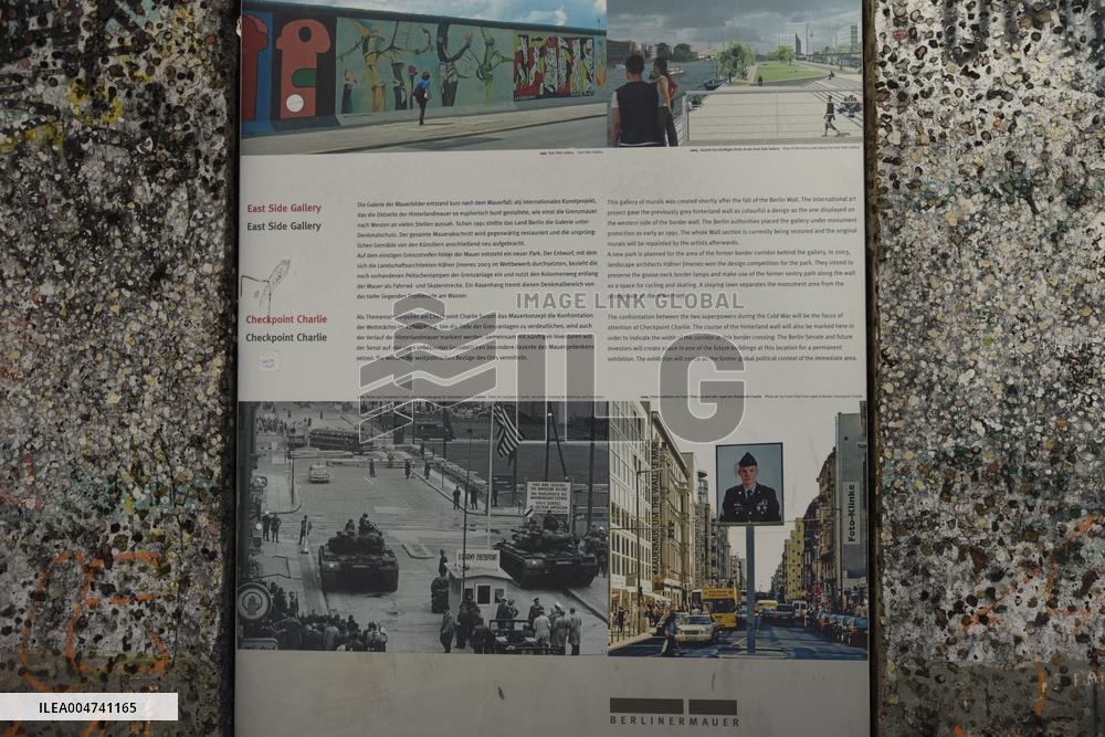 Illustration - The Remains of the Berlin Wall