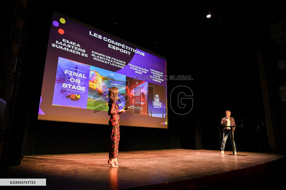 Paris Games Week Presser in Paris FA