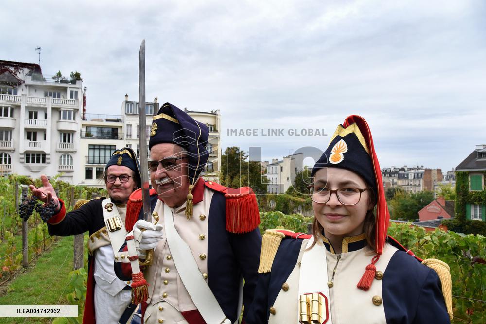 Clos Montmartre Grape Harvest - Paris