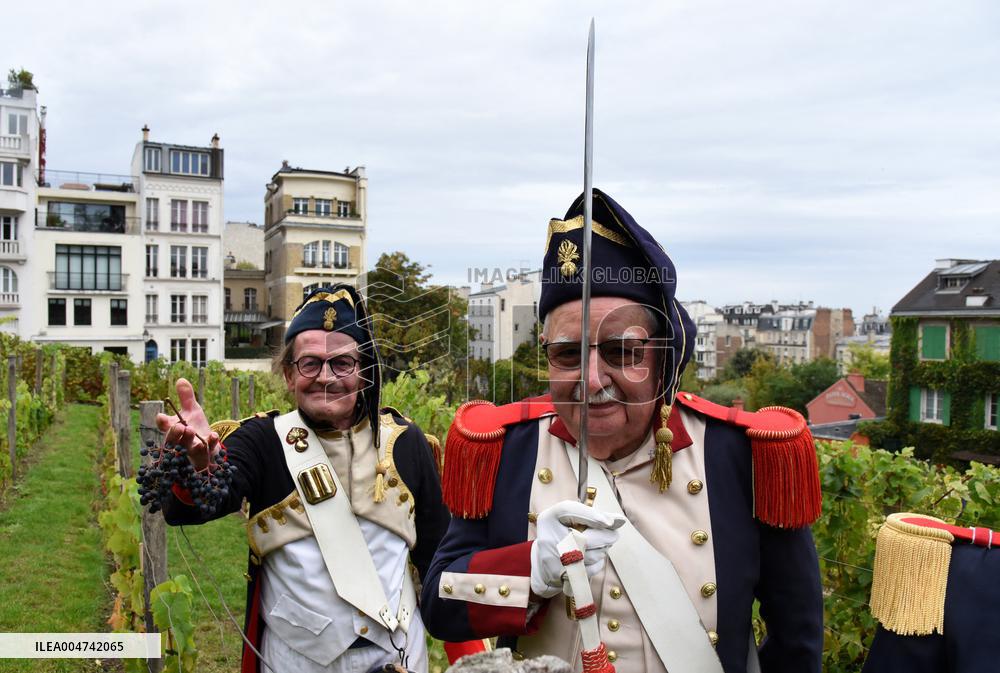 Clos Montmartre Grape Harvest - Paris