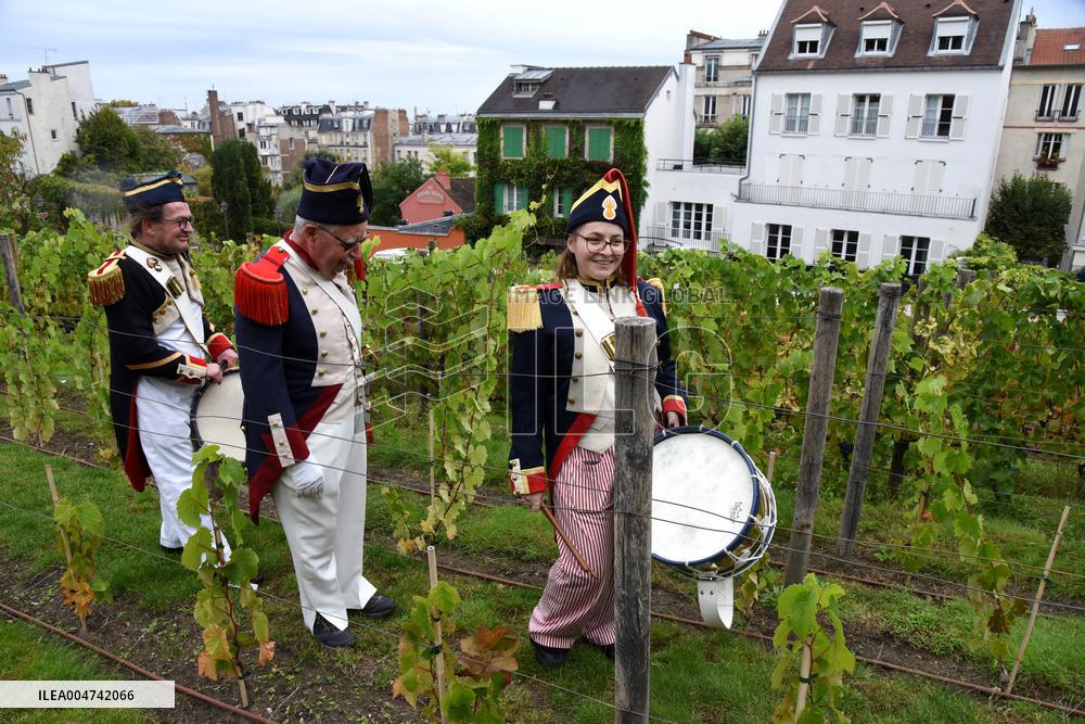 Clos Montmartre Grape Harvest - Paris
