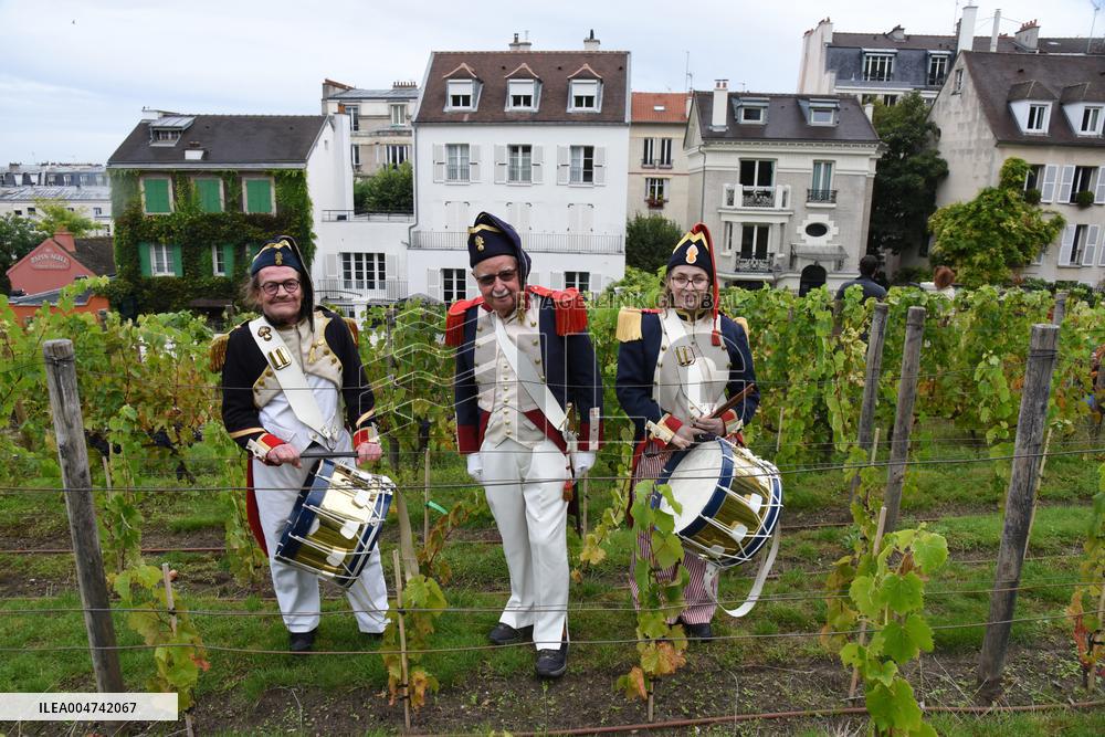 Clos Montmartre Grape Harvest - Paris