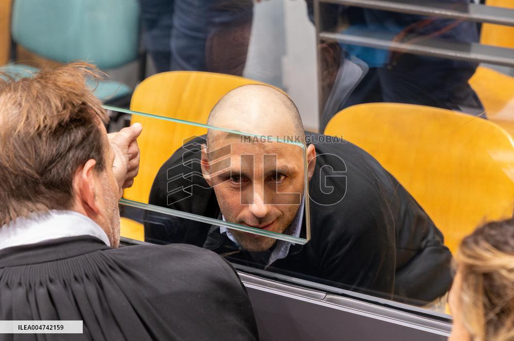 Cedric Jubillar At His Trial - Albi