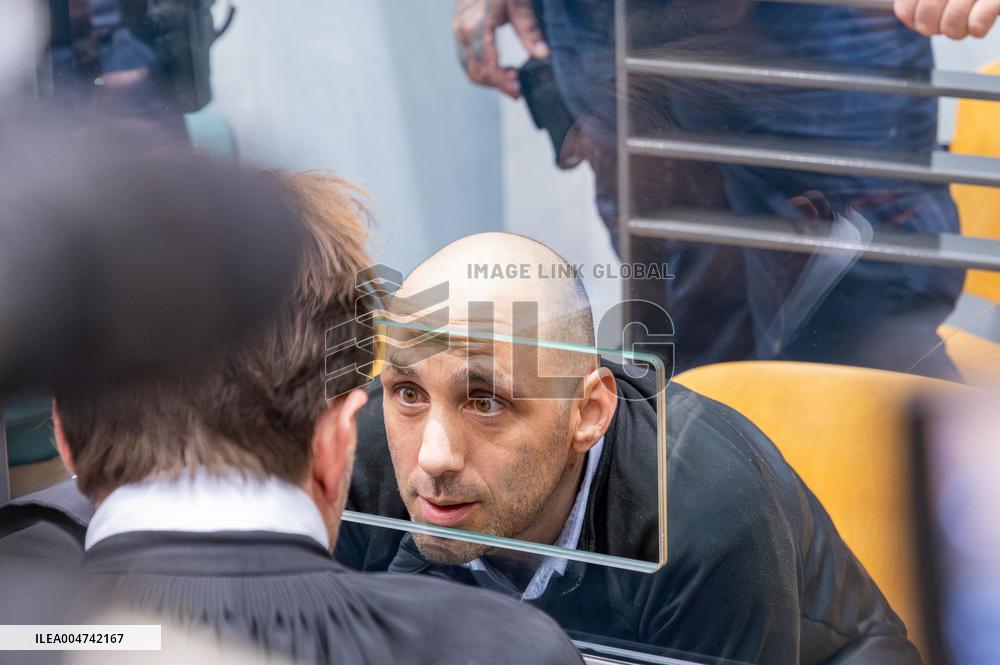 Cedric Jubillar At His Trial - Albi