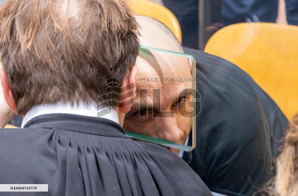 Cedric Jubillar At His Trial - Albi