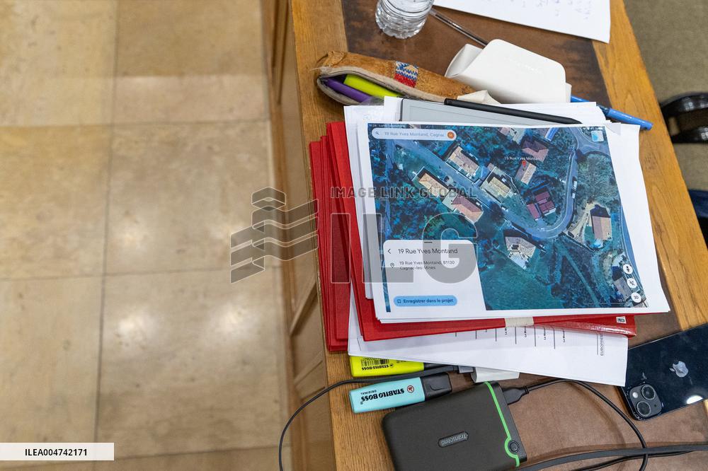 Cedric Jubillar At His Trial - Albi