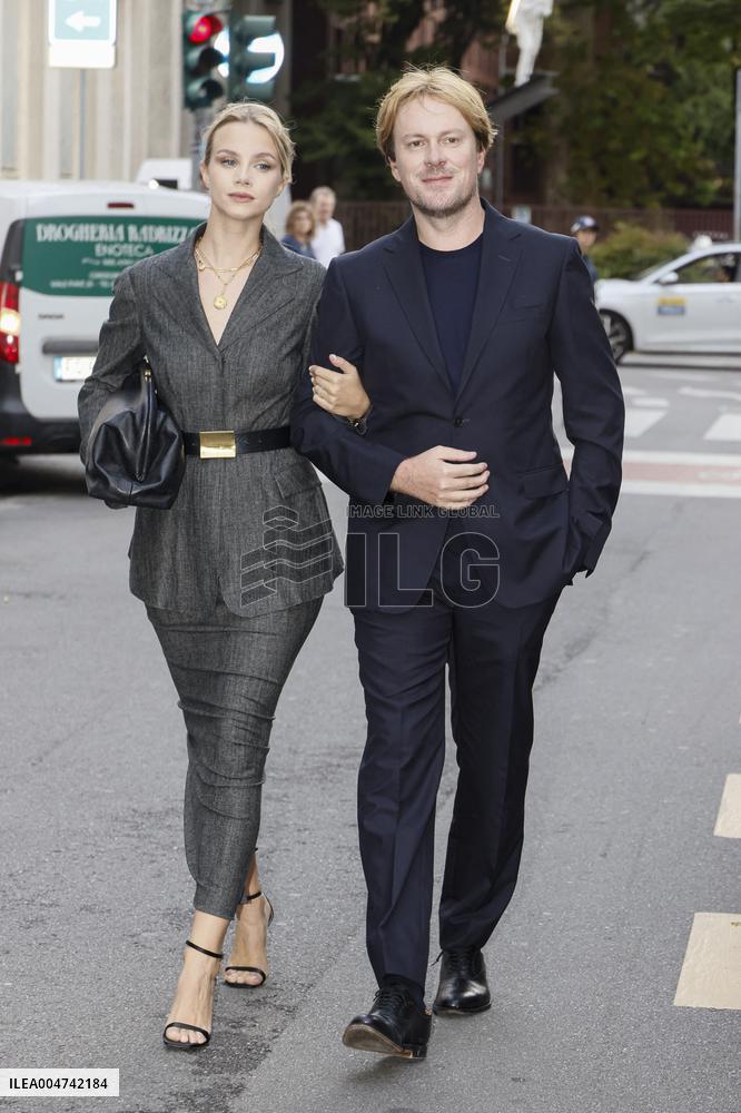 MFW - Alberta Ferretti Arrivals