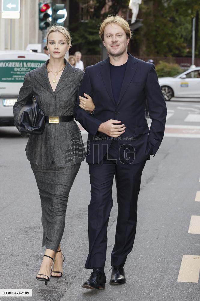 MFW - Alberta Ferretti Arrivals