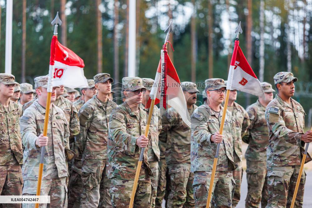 The transfer of authority ceremony