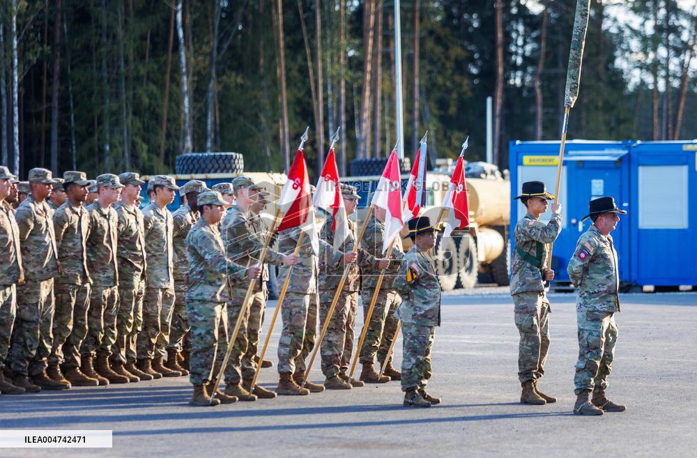 The transfer of authority ceremony
