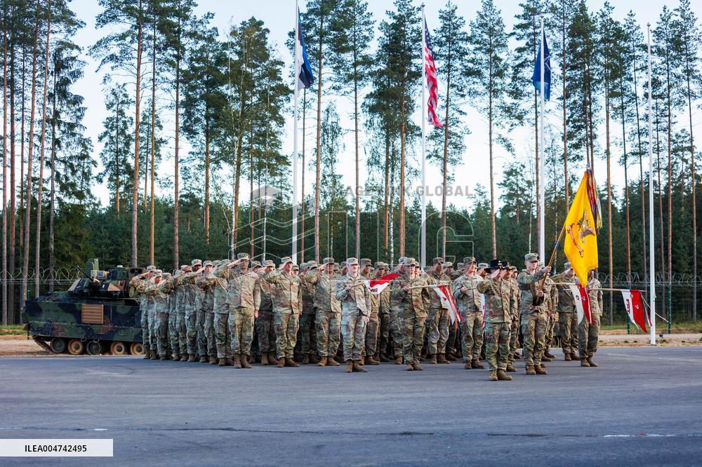 The transfer of authority ceremony