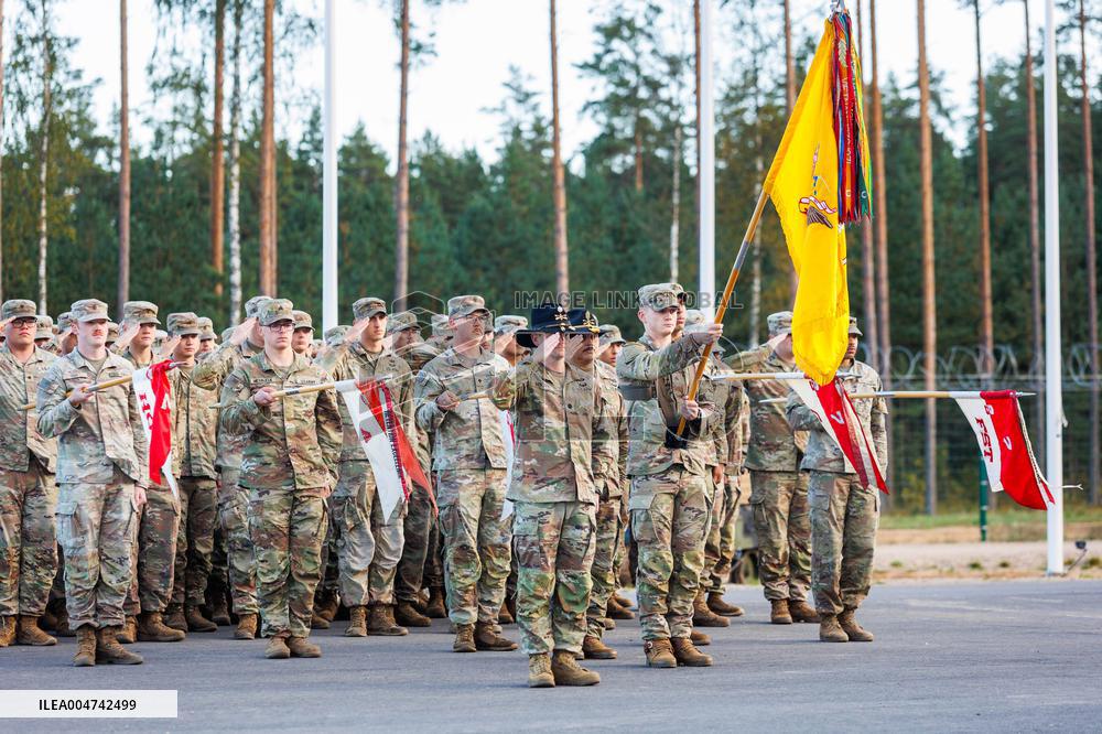 The transfer of authority ceremony