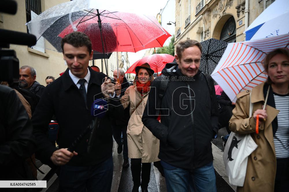 PM Lecornu Meets With Trade Unions - Paris