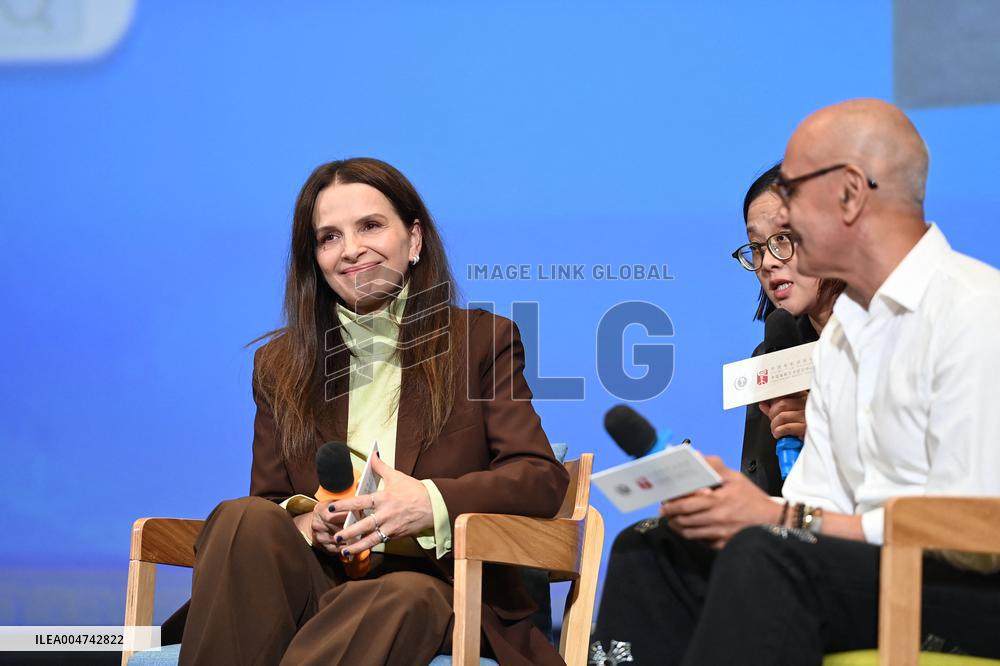 Juliette Binoche At In-I In Motion Screening - Beijing