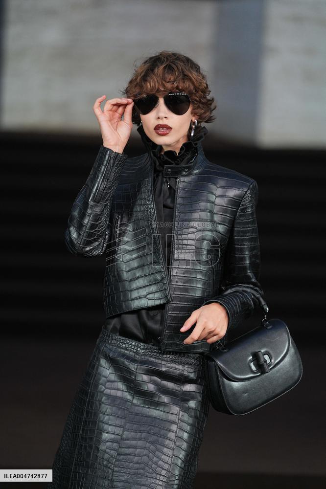 MFW - Gucci Fashion Show Arrivals