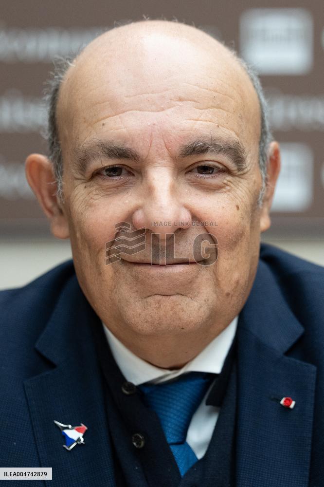 Hearing of Eric Trappier at the National Assembly - Paris