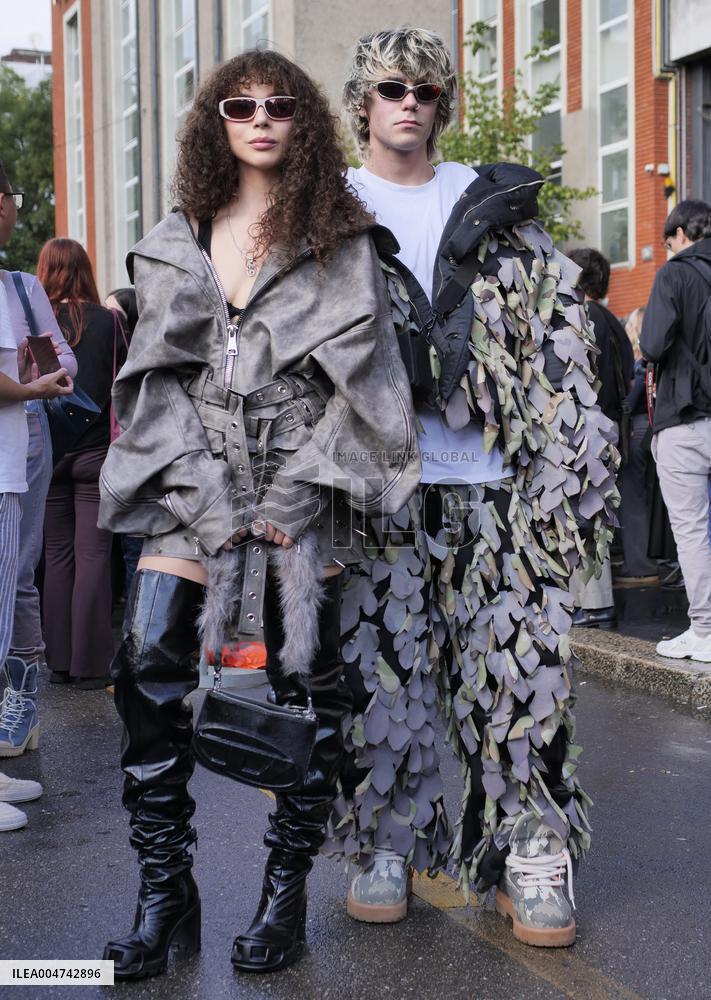 MFW - Diesel Street Style