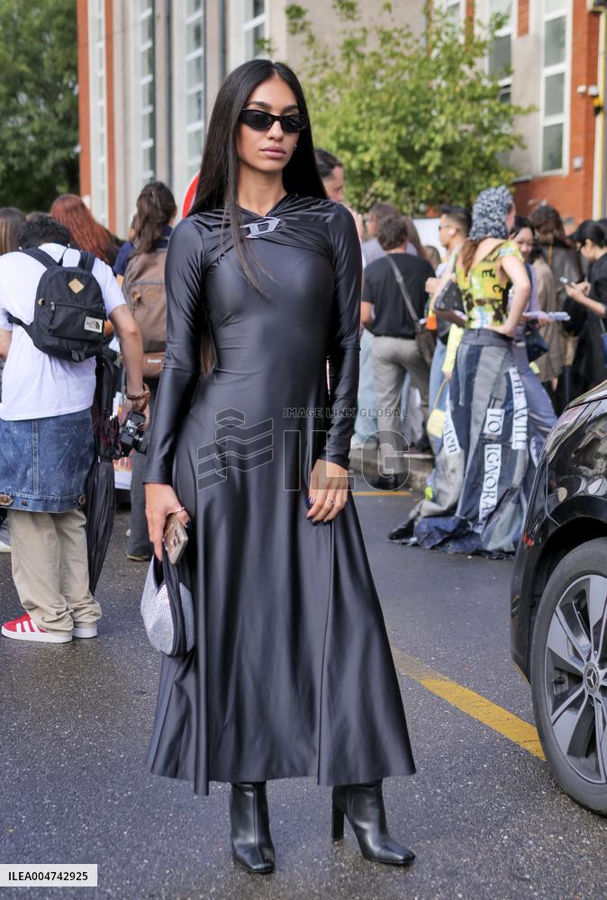 MFW - Diesel Street Style