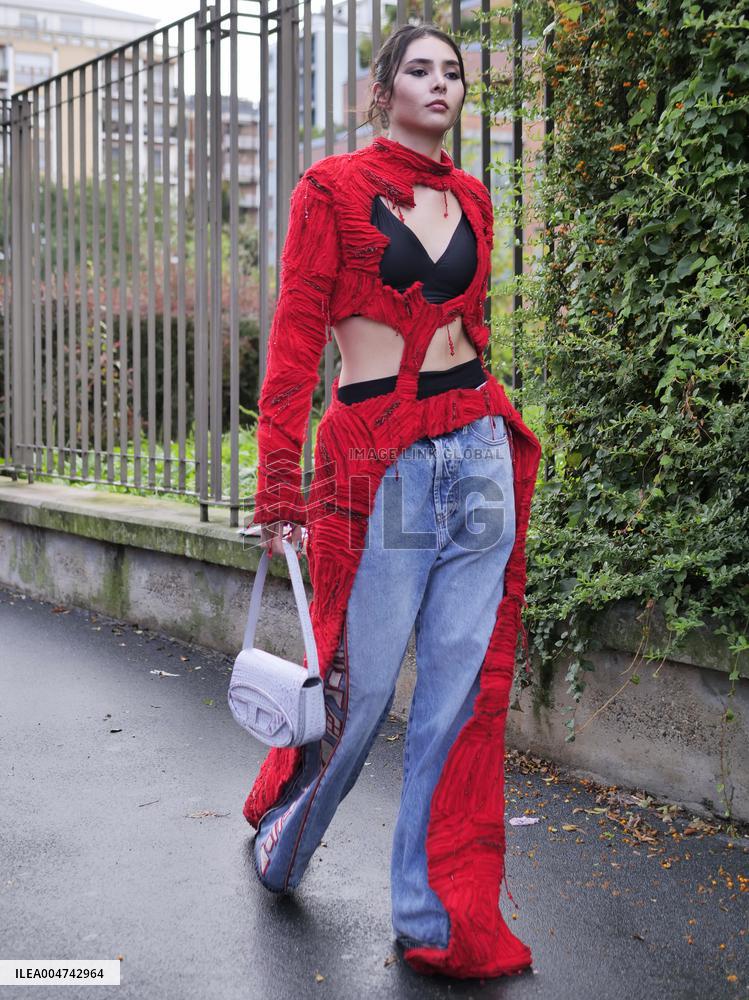 MFW - Diesel Street Style