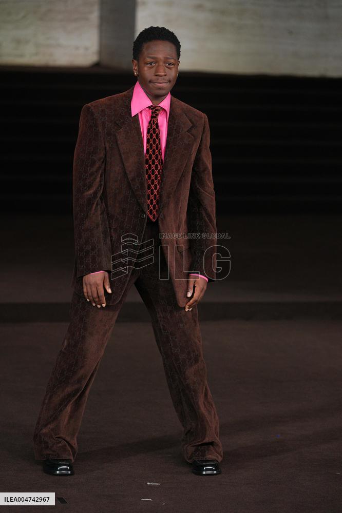 MFW - Gucci Fashion Show Arrivals