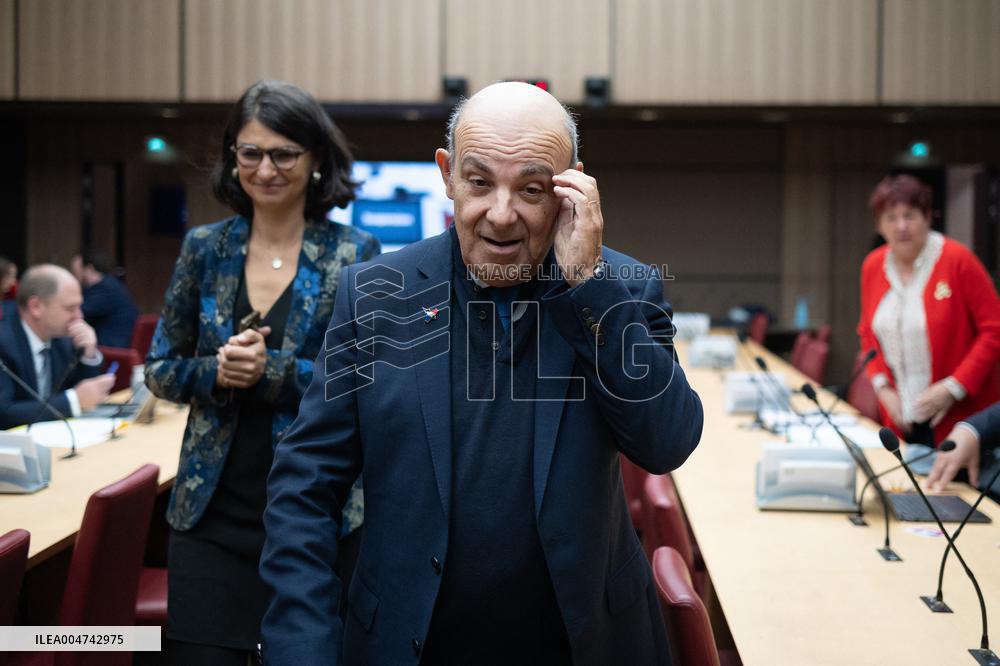 Hearing of Eric Trappier at the National Assembly - Paris