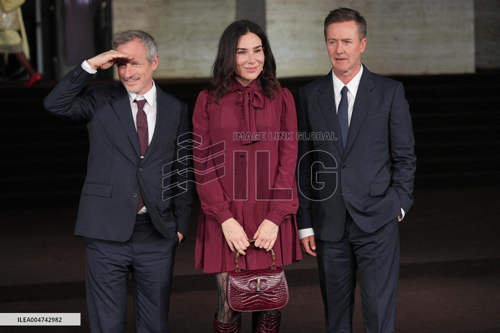 MFW - Gucci Fashion Show Arrivals