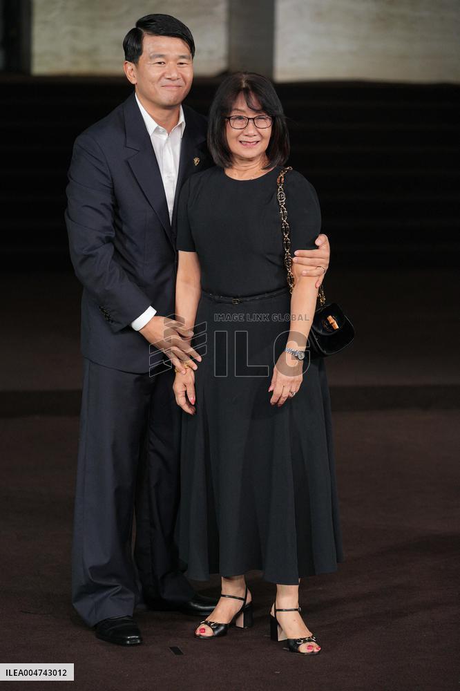 MFW - Gucci Fashion Show Arrivals