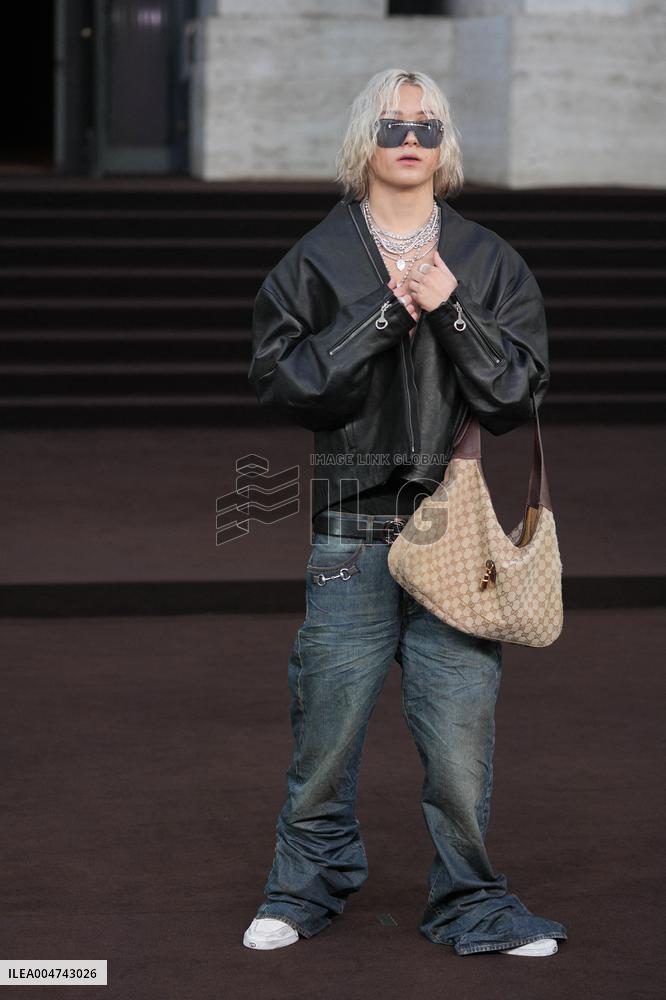 MFW - Gucci Fashion Show Arrivals