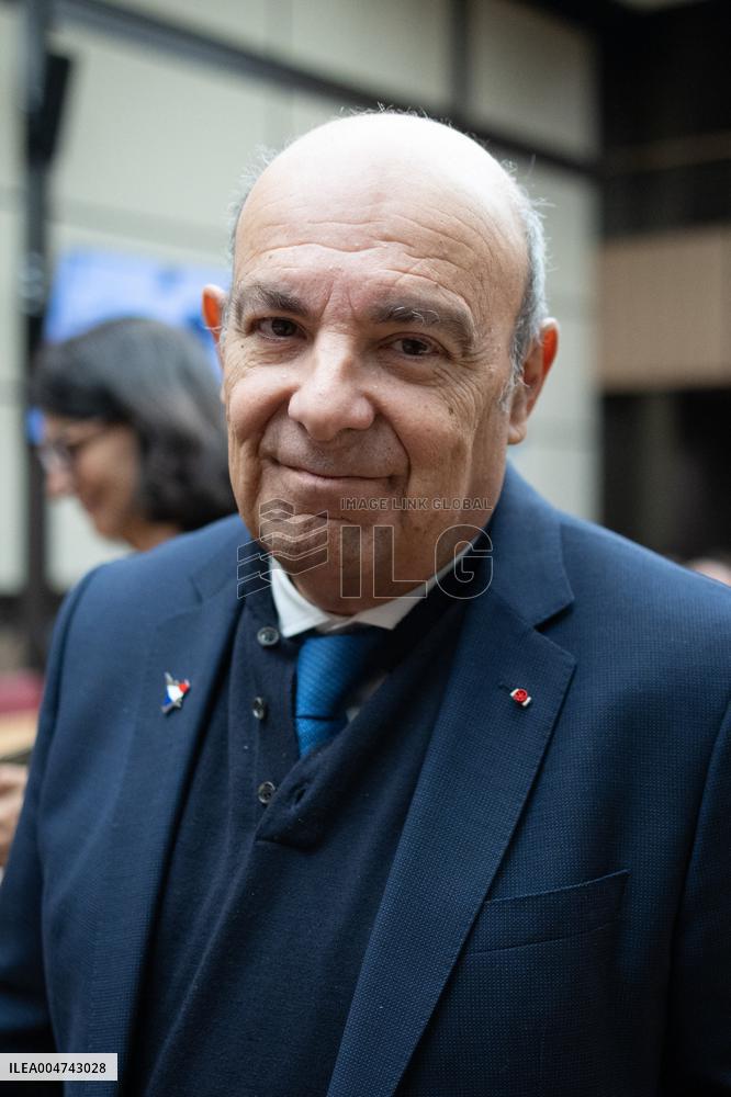 Hearing of Eric Trappier at the National Assembly - Paris