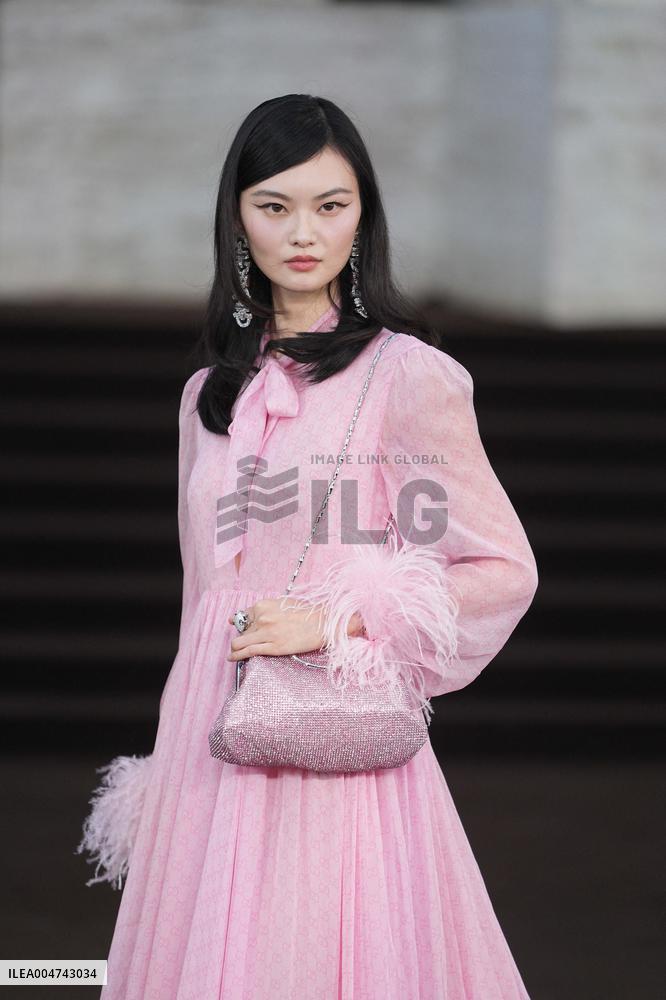 MFW - Gucci Fashion Show Arrivals
