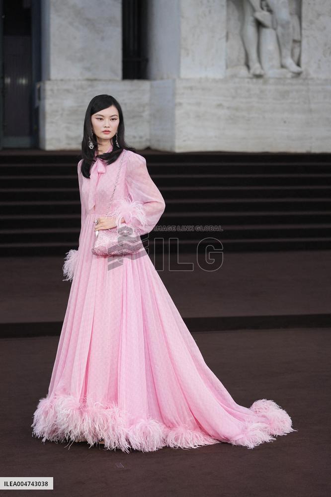 MFW - Gucci Fashion Show Arrivals