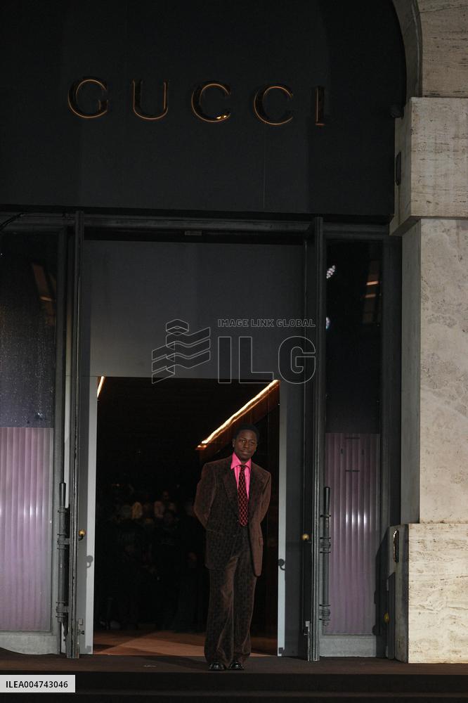 MFW - Gucci Fashion Show Arrivals