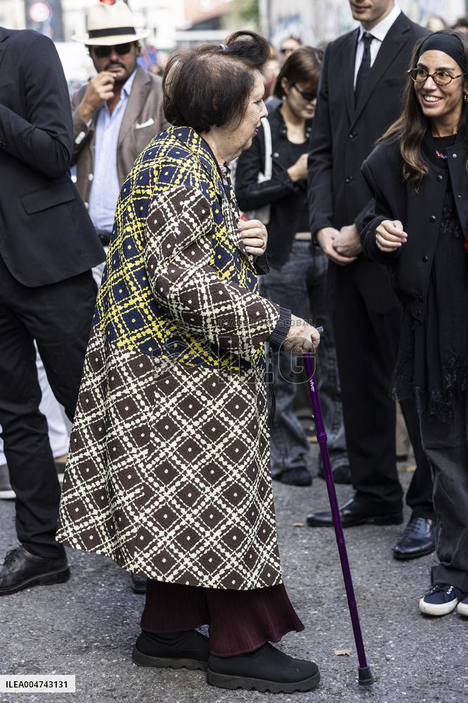 MFW Antonio Marras Arrivals MP