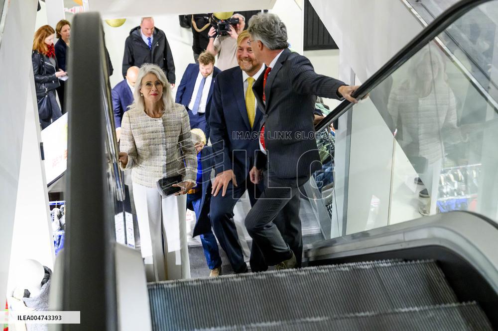 King Willem-Alexander Work Visit To Assen - Netherlands