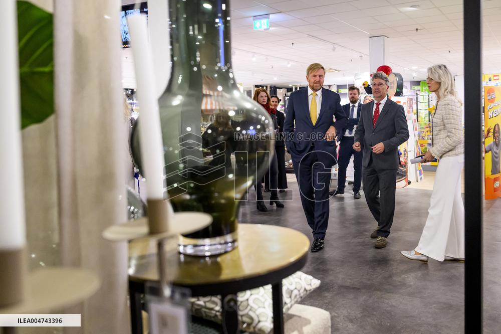 King Willem-Alexander Work Visit To Assen - Netherlands